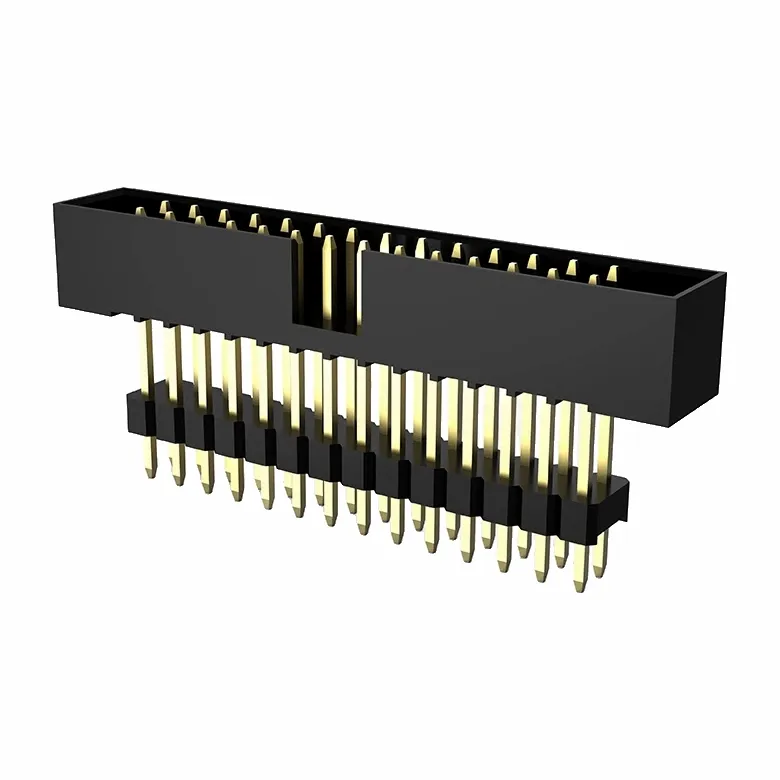 1.27 मिमी बॉक्स हेडर डबल रो स्ट्रेट स्टैकर