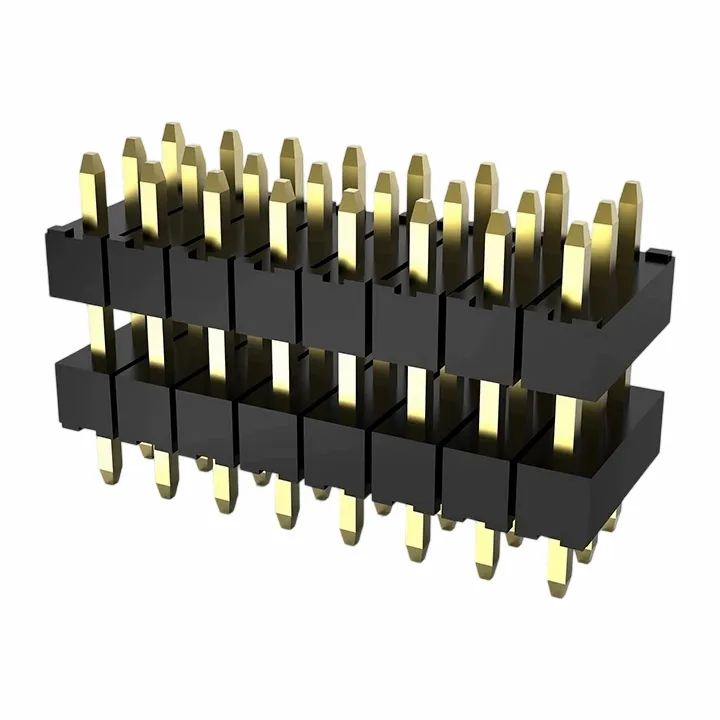 2.0 मिमी पिन हेडर तीन पंक्ति सीधे